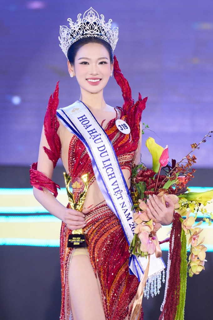 Cô gái Hà Nội đăng quang Hoa hậu Du lịch Việt Nam 2026 1 Nguyễn Phương Linh đăng quang Hoa hậu Du lịch Việt Nam 2026. Ảnh: Ban tổ chức cung cấp