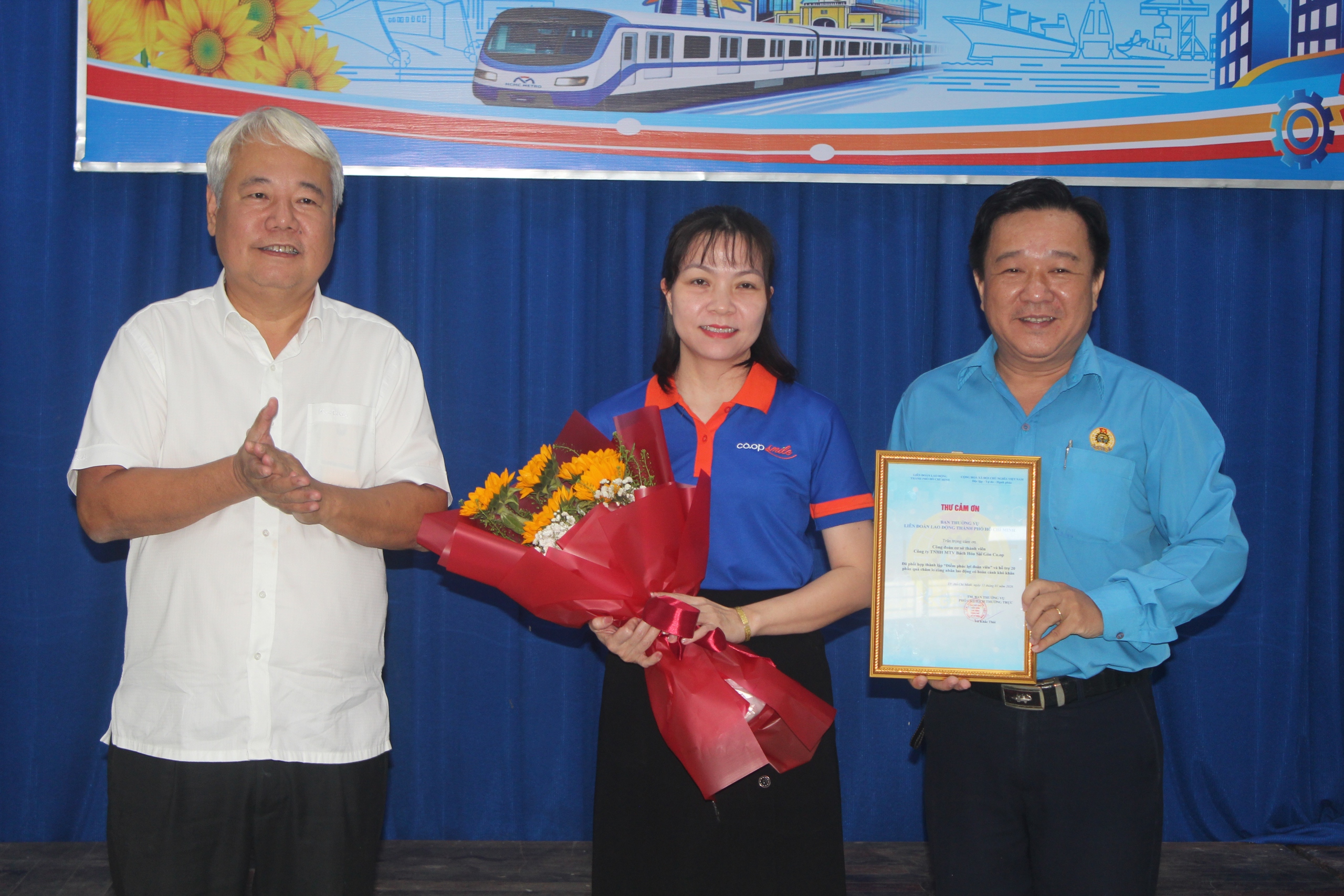 Ra mắt Điểm phúc lợi đoàn viên tại cư xá Thanh Đa, phường Bình Quới 2 LĐLĐ TPHCM ra mắt Điểm phúc lợi đoàn viên để chăm lo cho đoàn viên - lao động - Ảnh 2.