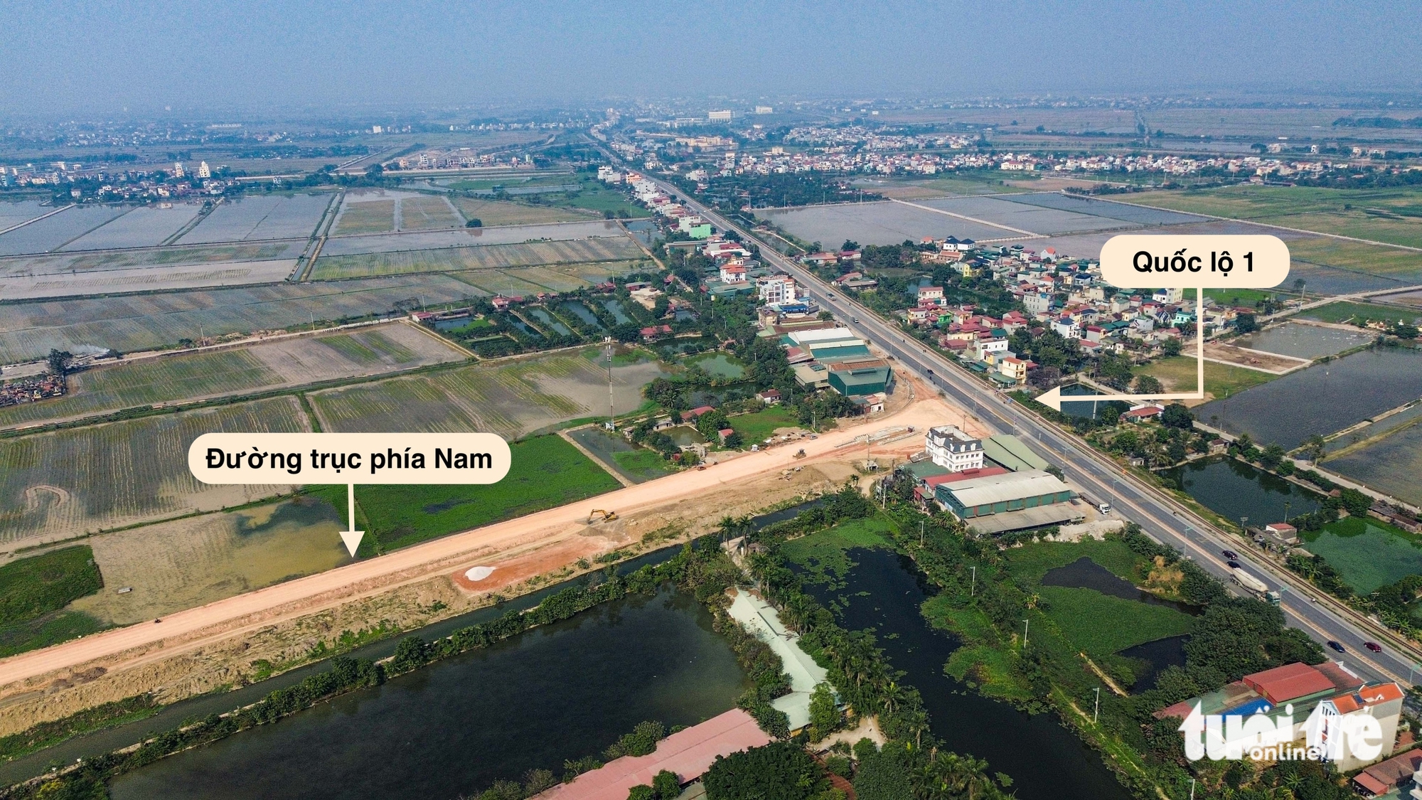 Toàn cảnh con đường dài 41km, trị giá hơn 6.000 tỉ đang được thi công ở Hà Nội - Ảnh 18.