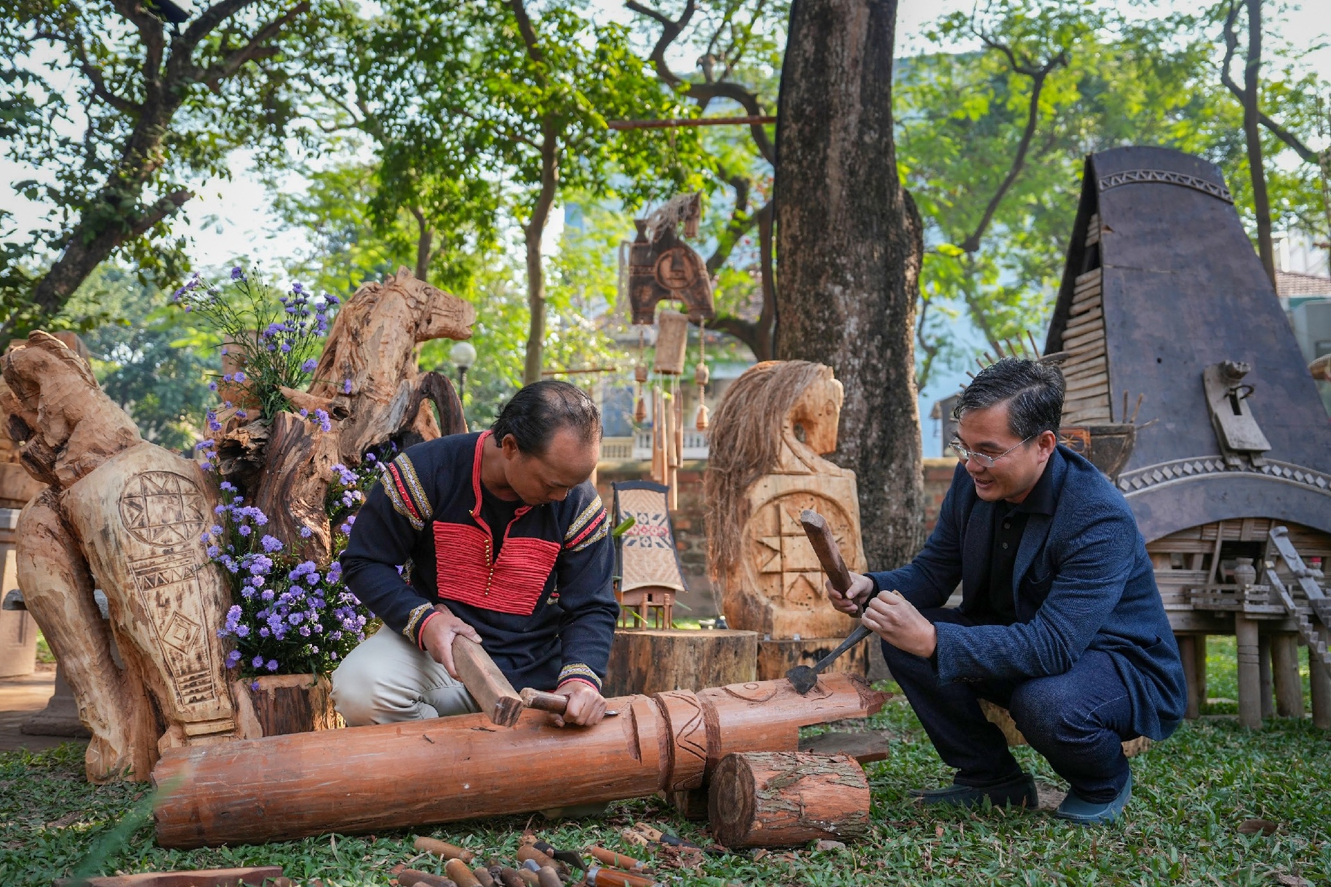Triển lãm điêu khắc ngựa độc bản: Hơi thở đại ngàn giữa Thủ đô - 3