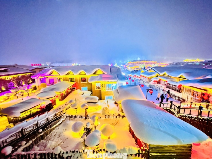 Vỡ òa cảnh siêu thực ngôi làng ở Hắc Long Giang, khách đến chỉ biết trầm trồ - 6