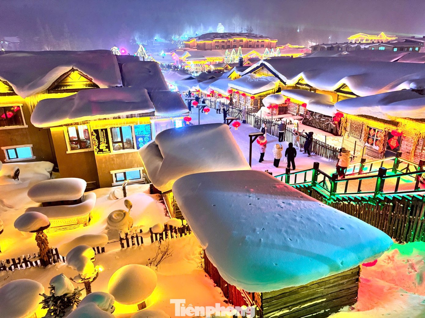 Vỡ òa cảnh siêu thực ngôi làng ở Hắc Long Giang, khách đến chỉ biết trầm trồ - 8