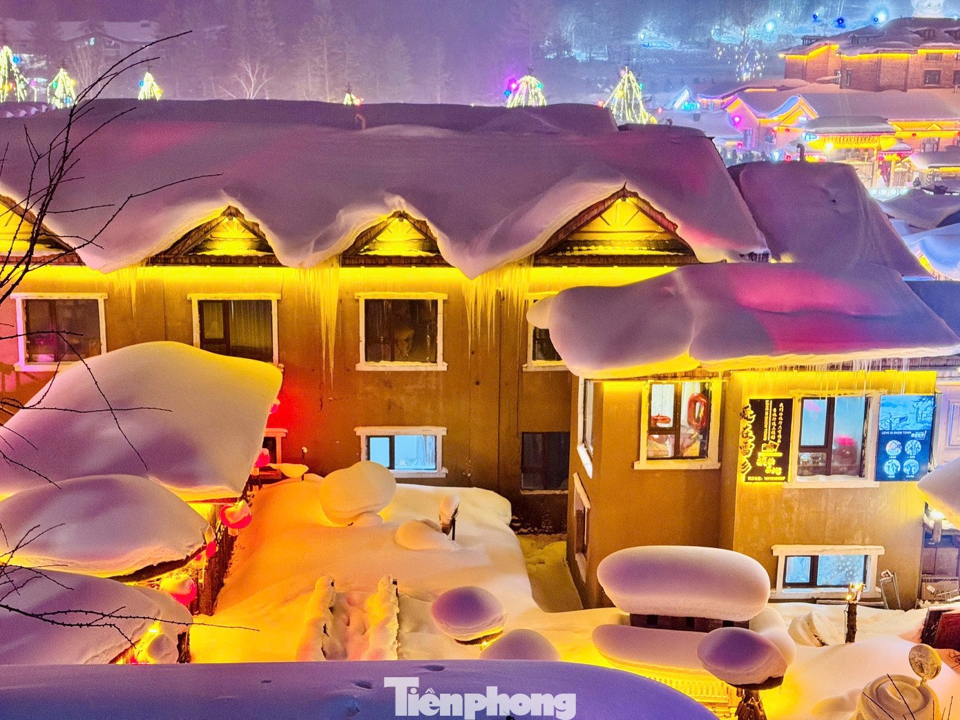 Vỡ òa cảnh siêu thực ngôi làng ở Hắc Long Giang, khách đến chỉ biết trầm trồ - 7