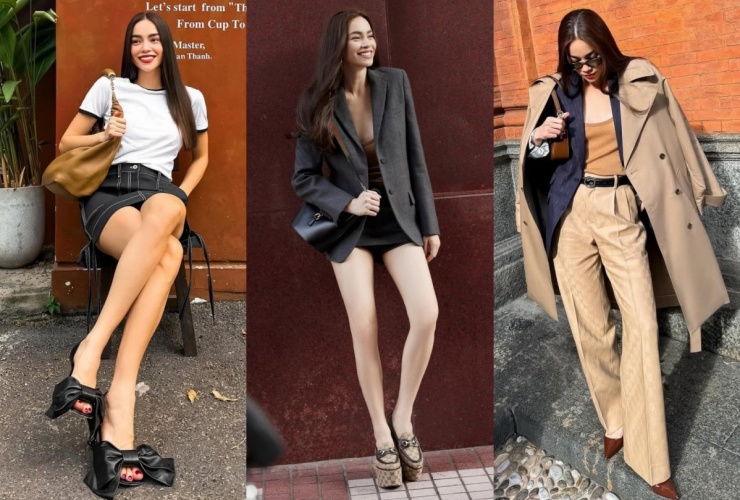 Phong cách doanh nhân thành đạt được cô duy trì suốt năm 2024. Nhờ gu mặc, cô trúng nhiều hợp đồng quảng cáo, tham gia các chiến dịch của Bulgari tại quốc tế.