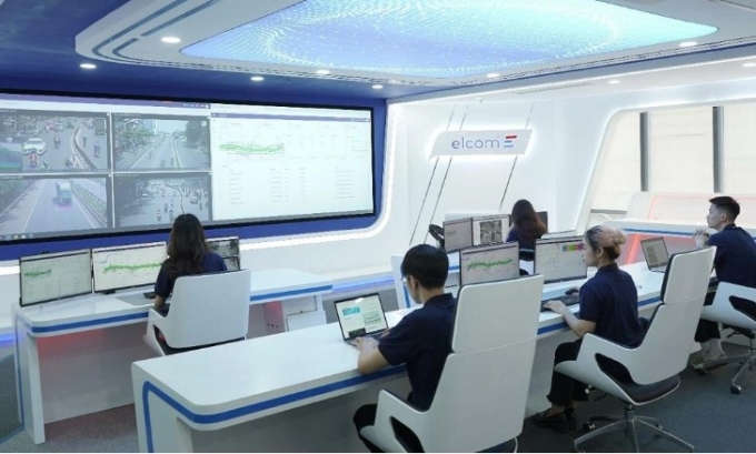 Trung tâm điều hành thông minh, nằm trong hệ sinh thái số do một doanh nghiệp Việt phát triển, tranh tài tại Vòng chung kết Giải thưởng Số ASEAN 2026. Ảnh:Elcom