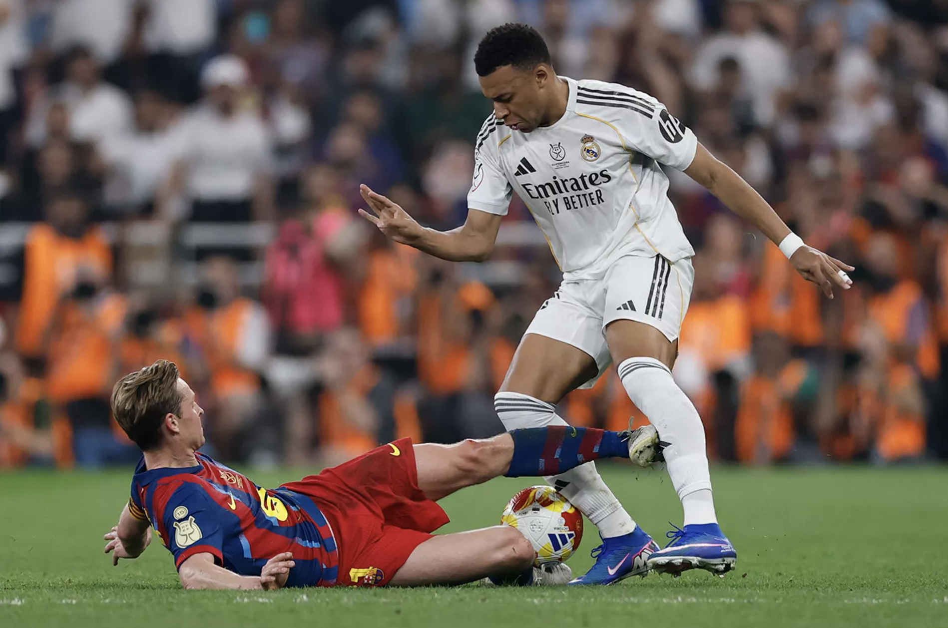 Barcelona hạ Real Madrid trận siêu kinh điển, bảo vệ Siêu cúp Tây Ban Nha - Ảnh 8.