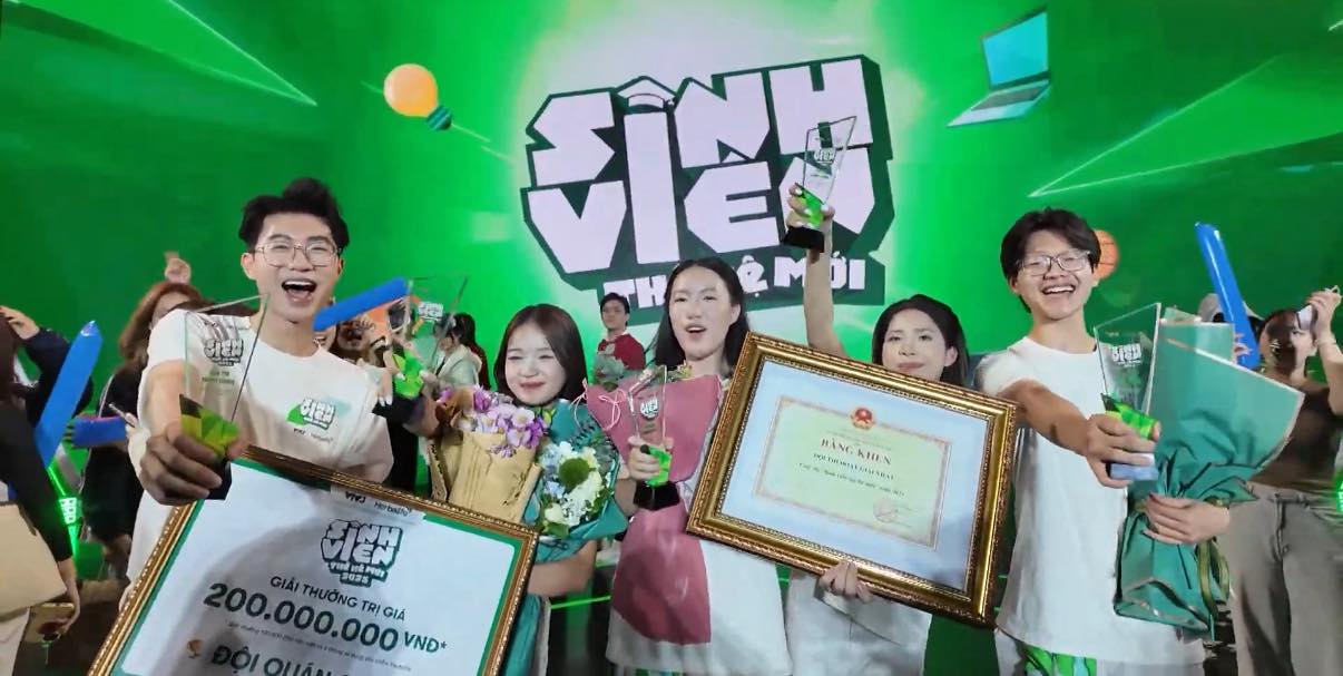 Chung kết Sinh viên thế hệ mới nghẹt thở, dự án nào đoạt quán quân? - Ảnh 4.