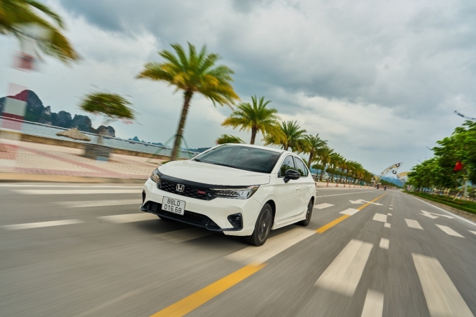 Honda City phiên bản cao cấp nhất. Ảnh: HVN