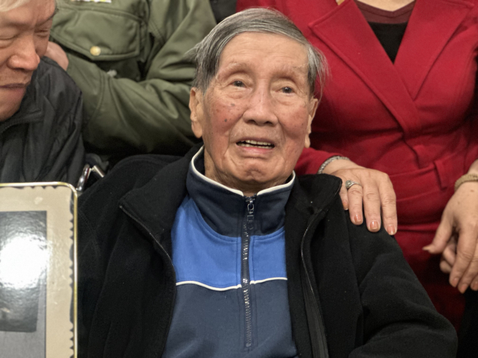 Nhạc sĩ Phạm Tuyên ở sự kiện. Ông sinh ngày 12/1/1930. Ảnh: Hà Thu