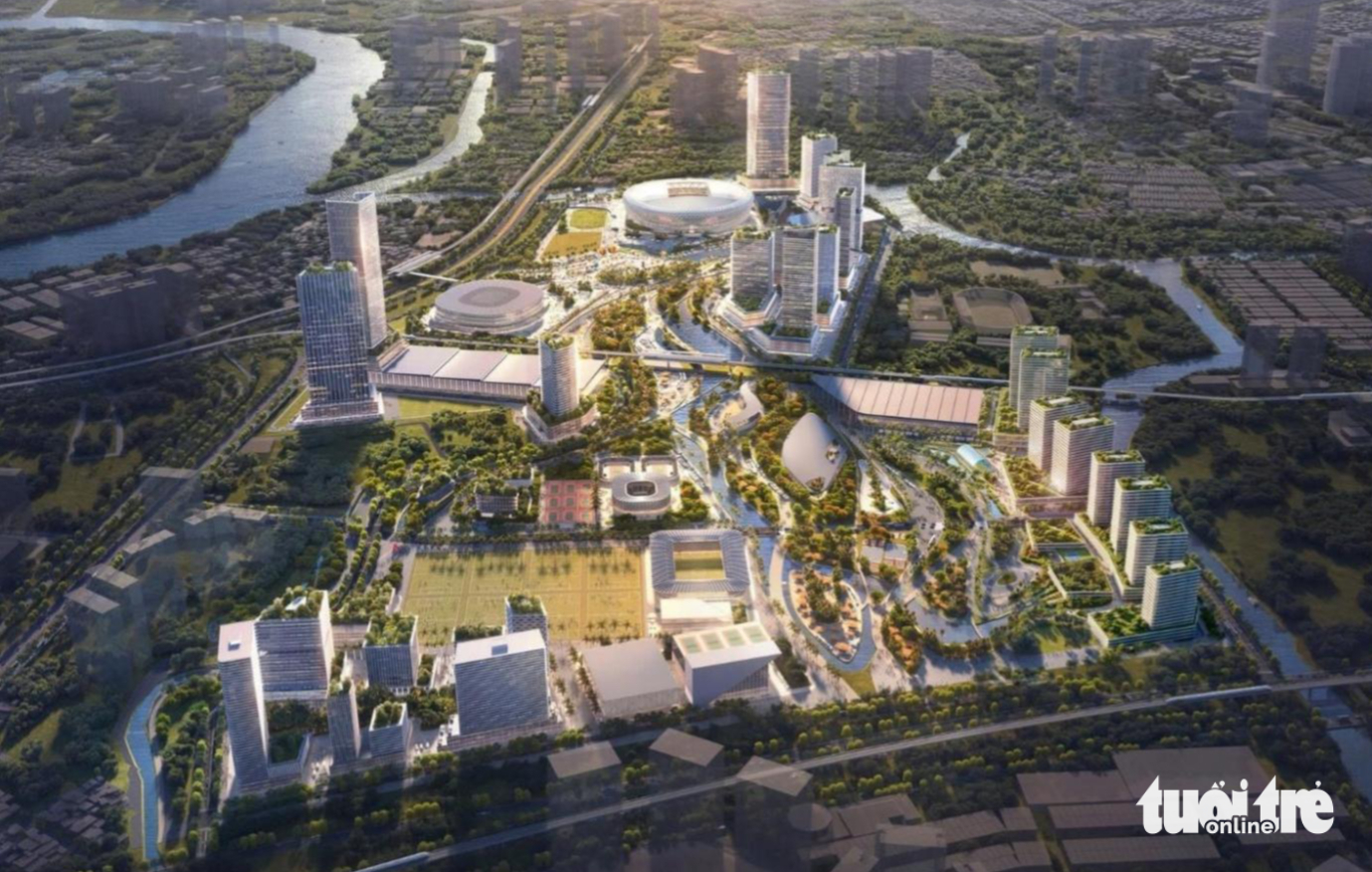 Khu liên hợp thể dục thể thao quốc gia Rạch Chiếc - Ảnh 4.