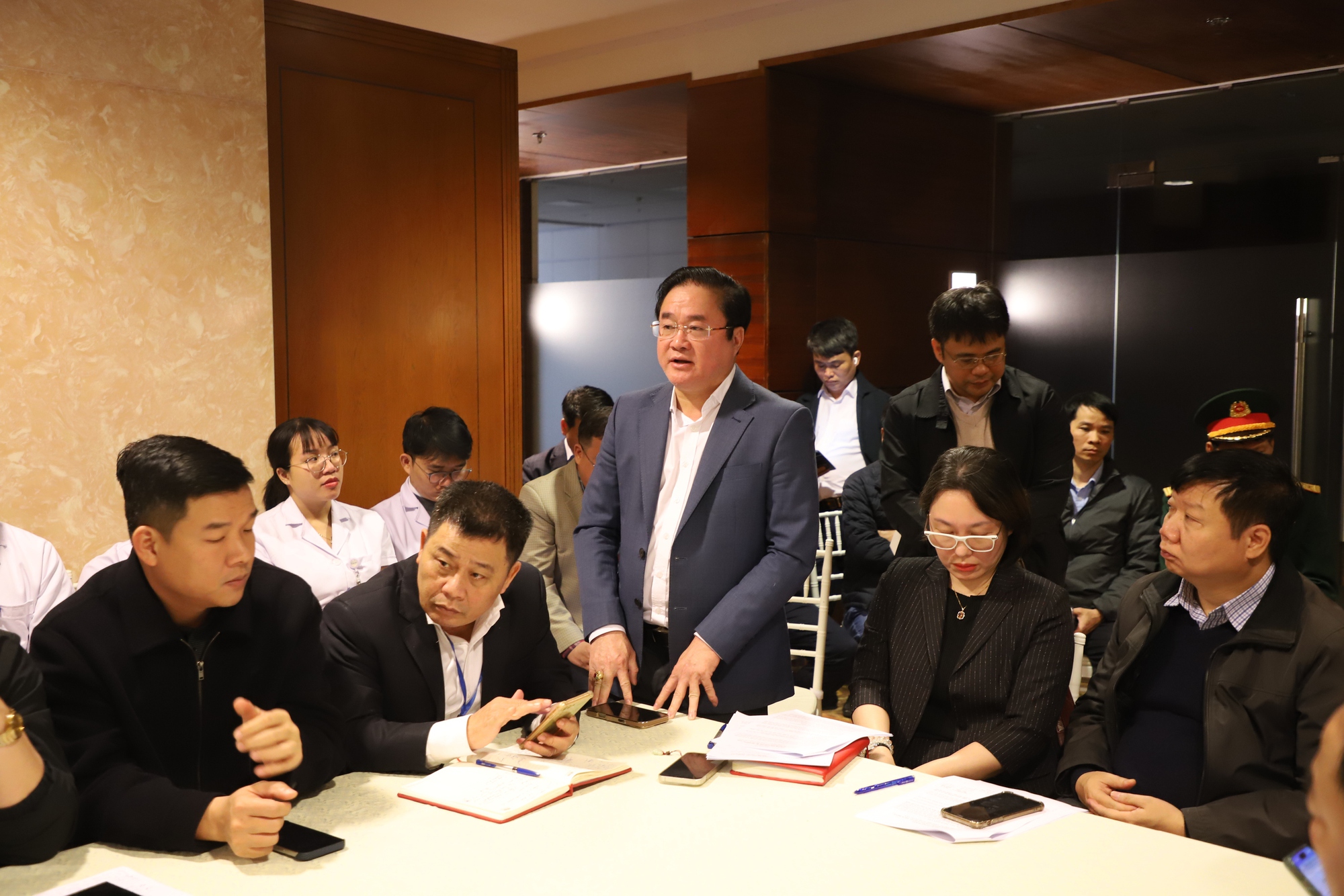 Diễn tập công tác y tế phục vụ Đại hội XIV của Đảng 3 img