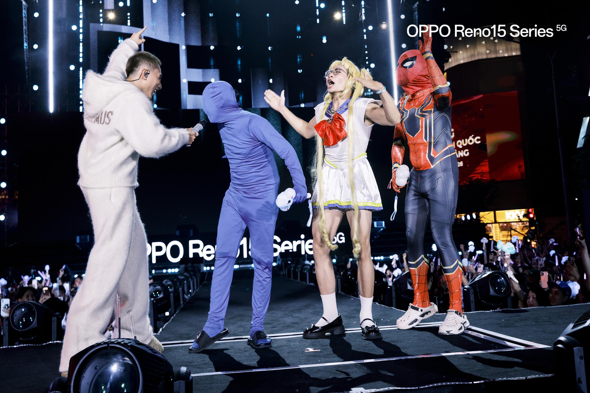 Sự kiện ra mắt OPPO Reno15 Series bùng nổ giữa không gian âm nhạc Mưa Sao Băng cùng với Sơn Tùng M-TP và nhiều nghệ sĩ nổi bật- Ảnh 9.