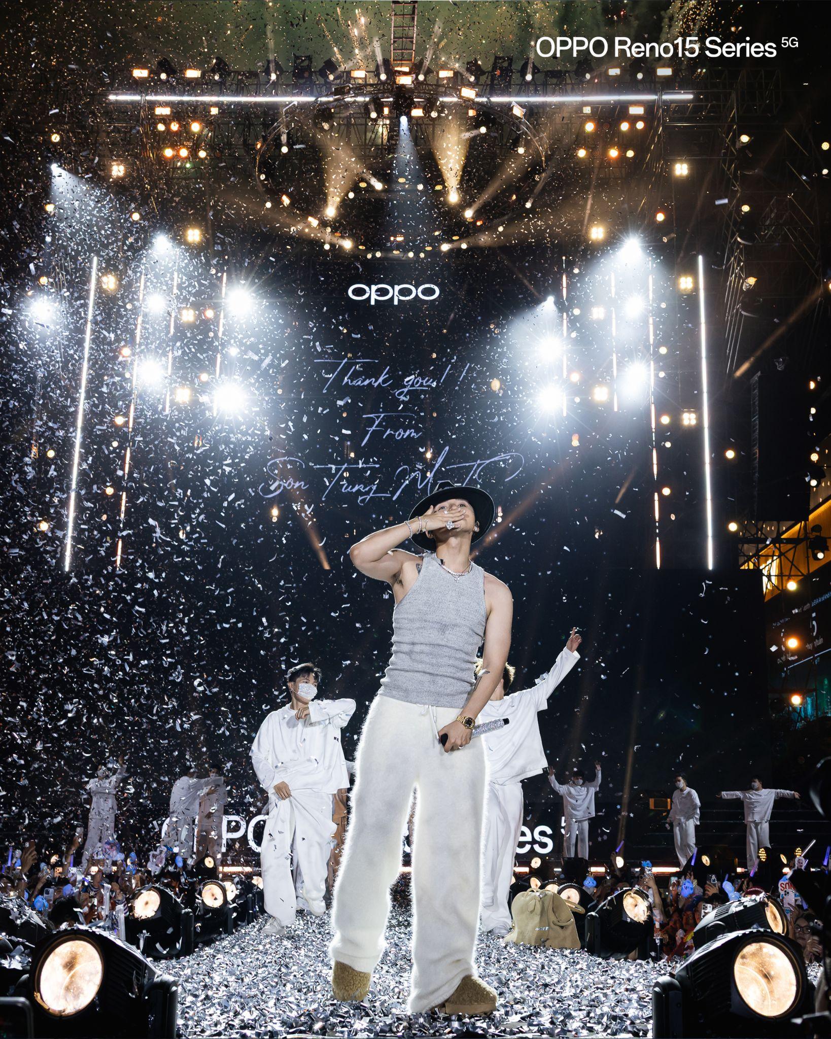 Sự kiện ra mắt OPPO Reno15 Series bùng nổ giữa không gian âm nhạc Mưa Sao Băng cùng với Sơn Tùng M-TP và nhiều nghệ sĩ nổi bật- Ảnh 10.