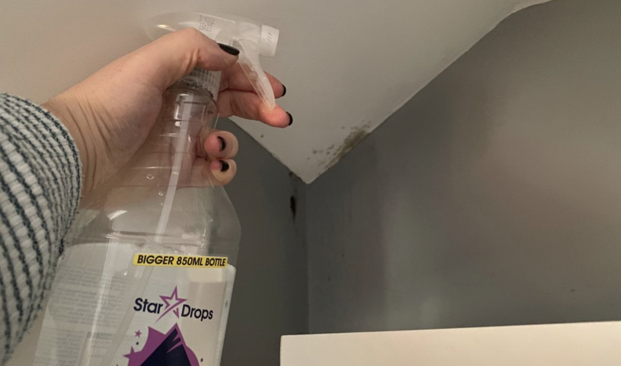 Tẩy sạch nấm mốc trên tường với 1 nguyên liệu đơn giản, rẻ tiền, nhà nào cũng có: Hiệu quả hơn thuốc tẩy- Ảnh 2.