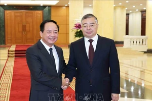 Trưởng Ban Tuyên truyền Trung ương Trung Quốc chúc mừng thành tựu của Việt Nam