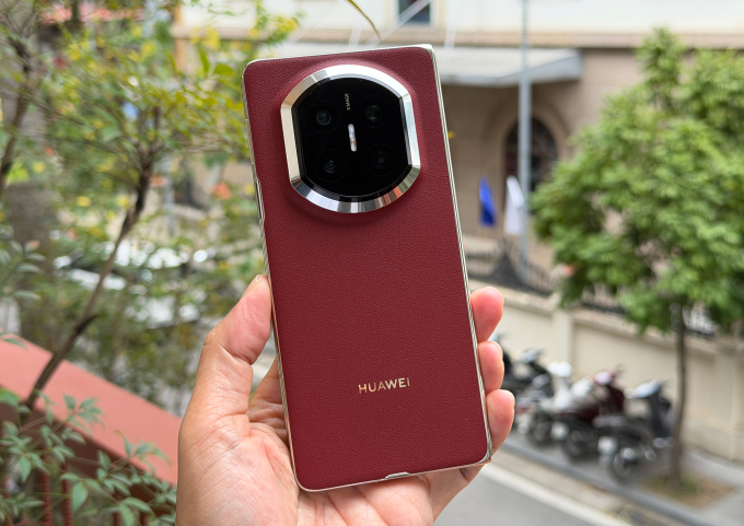 Camera sẽ là điểm nhấn lớn trên Mate X7 so với các đối thủ điện thoại gập khác. Ảnh: Tuấn Hưng