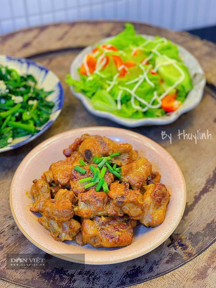 Cách làm sườn rim nước dừa: Thành phẩm ngon, thơm béo ngậy