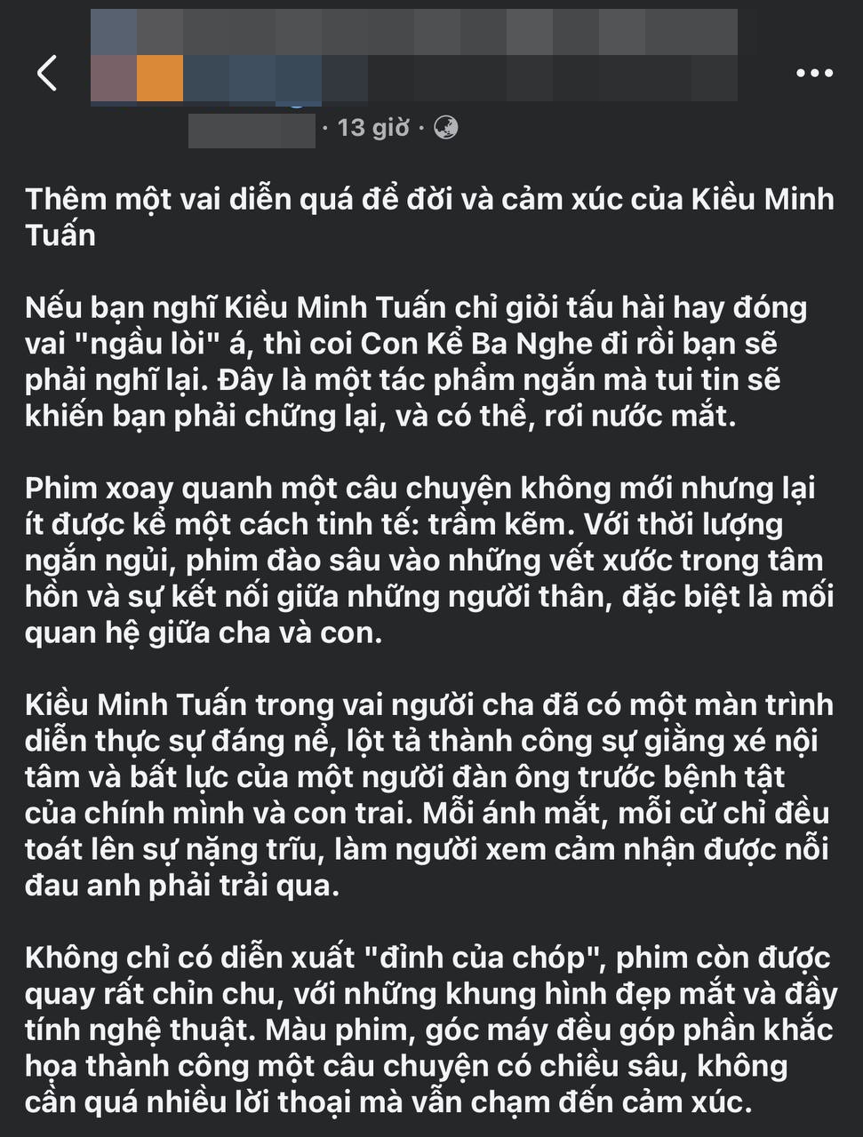 Đầu năm xem phim Việt này mới là tôn trọng sức lao động: Nam chính diễn xuất để đời, netizen đòi làm ngay 1 điều- Ảnh 3.