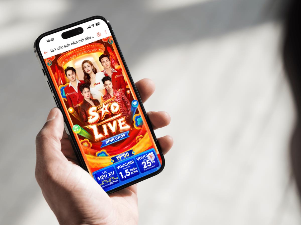 Đón 2026, Shopee “chịu chơi” với bao lì xì khổng lồ phủ sóng khắp phố- Ảnh 3.