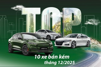 Loạt ô tô bán chậm tháng cuối năm 2025: Xe Nhật vẫn chiếm số đông