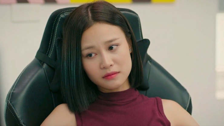 Cảnh khóc, khả năng đọc thoại và biểu cảm của Quỳnh Châu được đánh giá tốt.