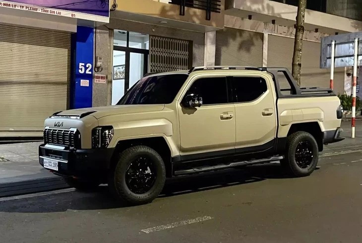 Xe bán tải Hàn Quốc KIA Tasman xuất hiện tại Việt Nam, sắp mở bán chính thức? - Ảnh 3.