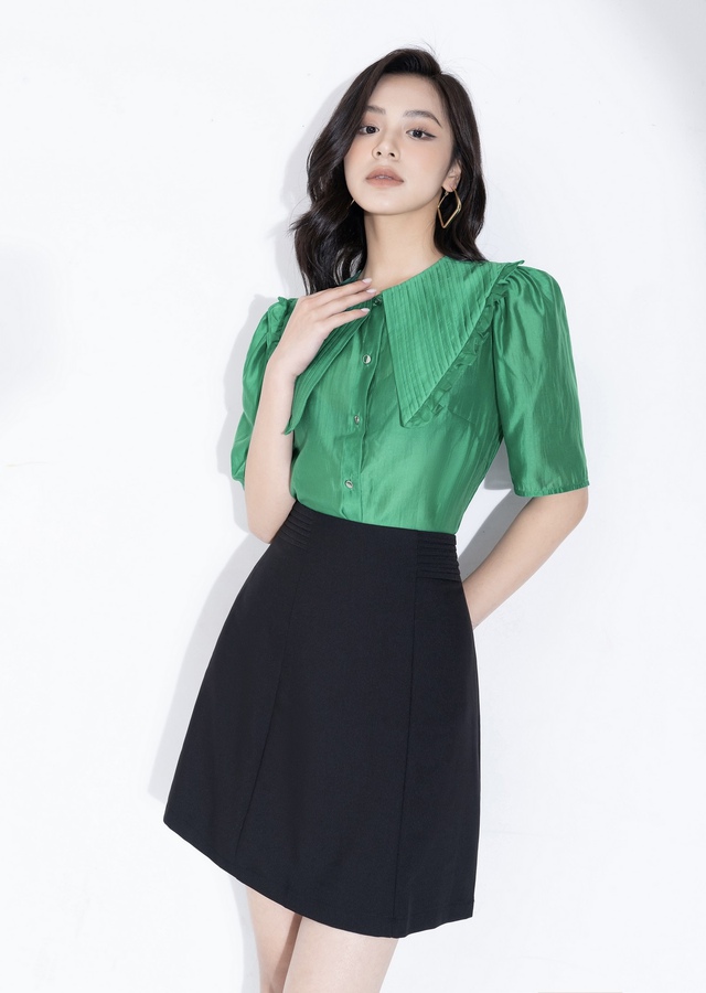 Áo tay lửng với muôn kiểu biến hóa, làm chủ môi trường công sở - Ảnh 5.