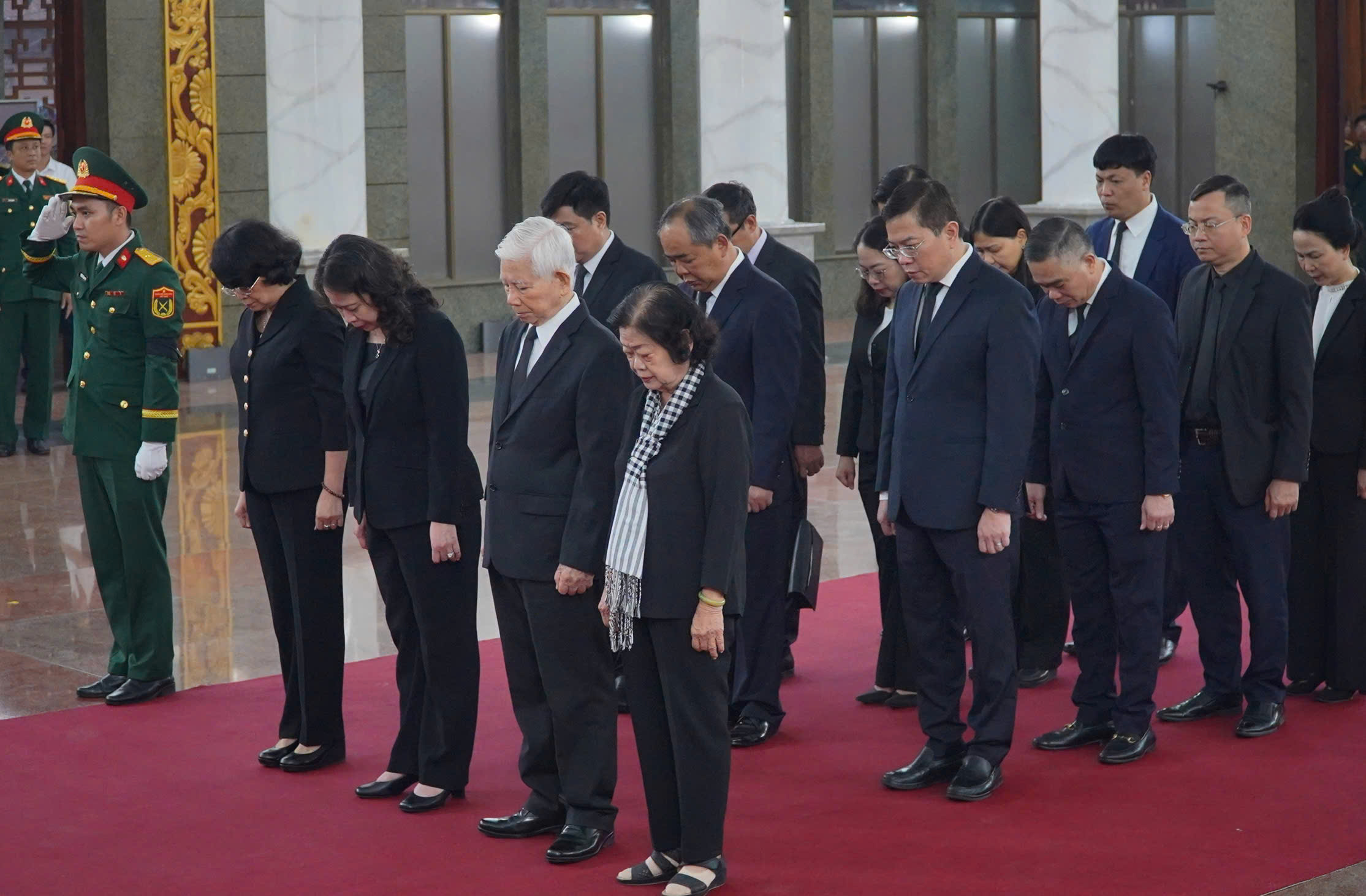 Trọng thể lễ viếng đại tướng Lê Văn Dũng - Ảnh 5.