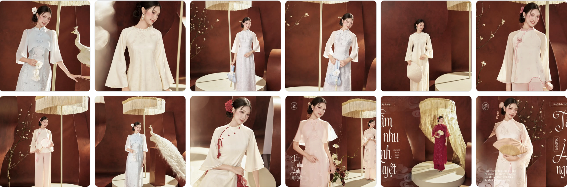 Doãn Hải My chụp tới 25 bộ áo dài tết, xinh đẹp nết na nhưng vẫn bị netizen chê 