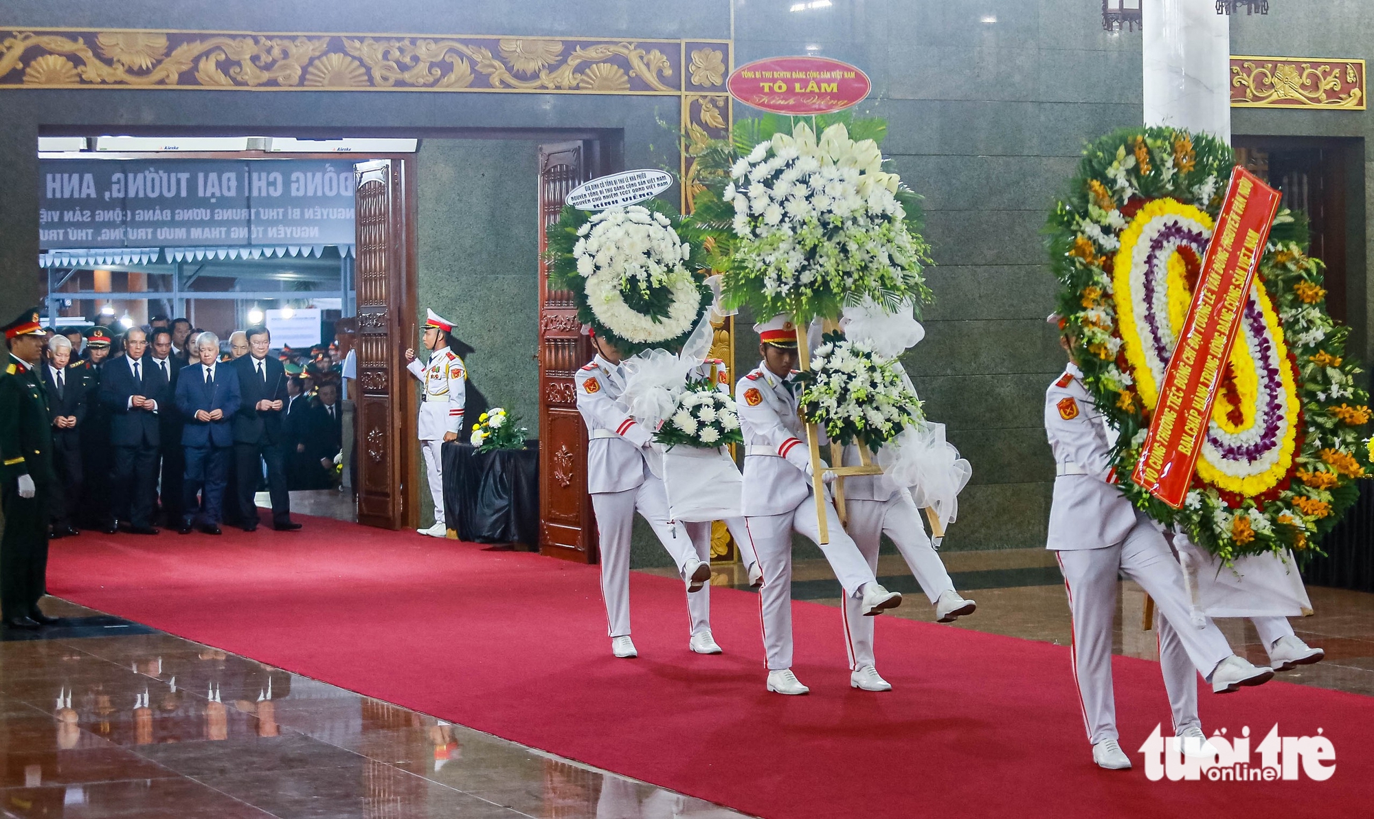 Lễ viếng Đại tướng Lê Văn Dũng, nguyên Chủ nhiệm Tổng cục Chính trị Quân đội nhân dân Việt Nam 2 Đại tướng Lê Văn Dũng - Ảnh 2.