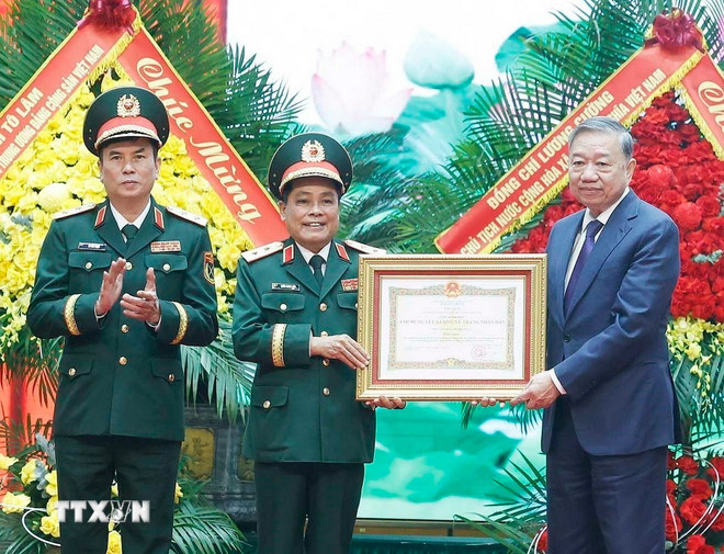 Tổng Bí thư Tô Lâm yêu cầu đổi mới khoa học công nghệ trong ngành Hậu cần - Kỹ thuật - Ảnh 5. Tổng Bí thư Tô Lâm yêu cầu đổi mới khoa học công nghệ trong ngành Hậu cần - Kỹ thuật - Ảnh 5.