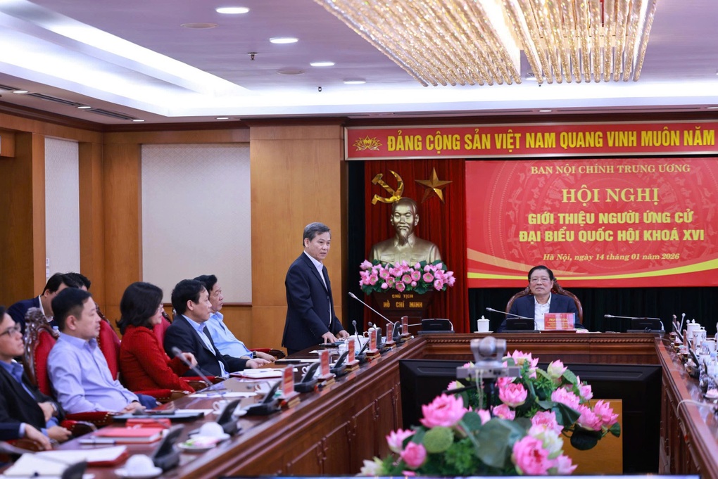 Giới thiệu ông Lê Minh Trí ứng cử đại biểu Quốc hội khóa XVI - 2