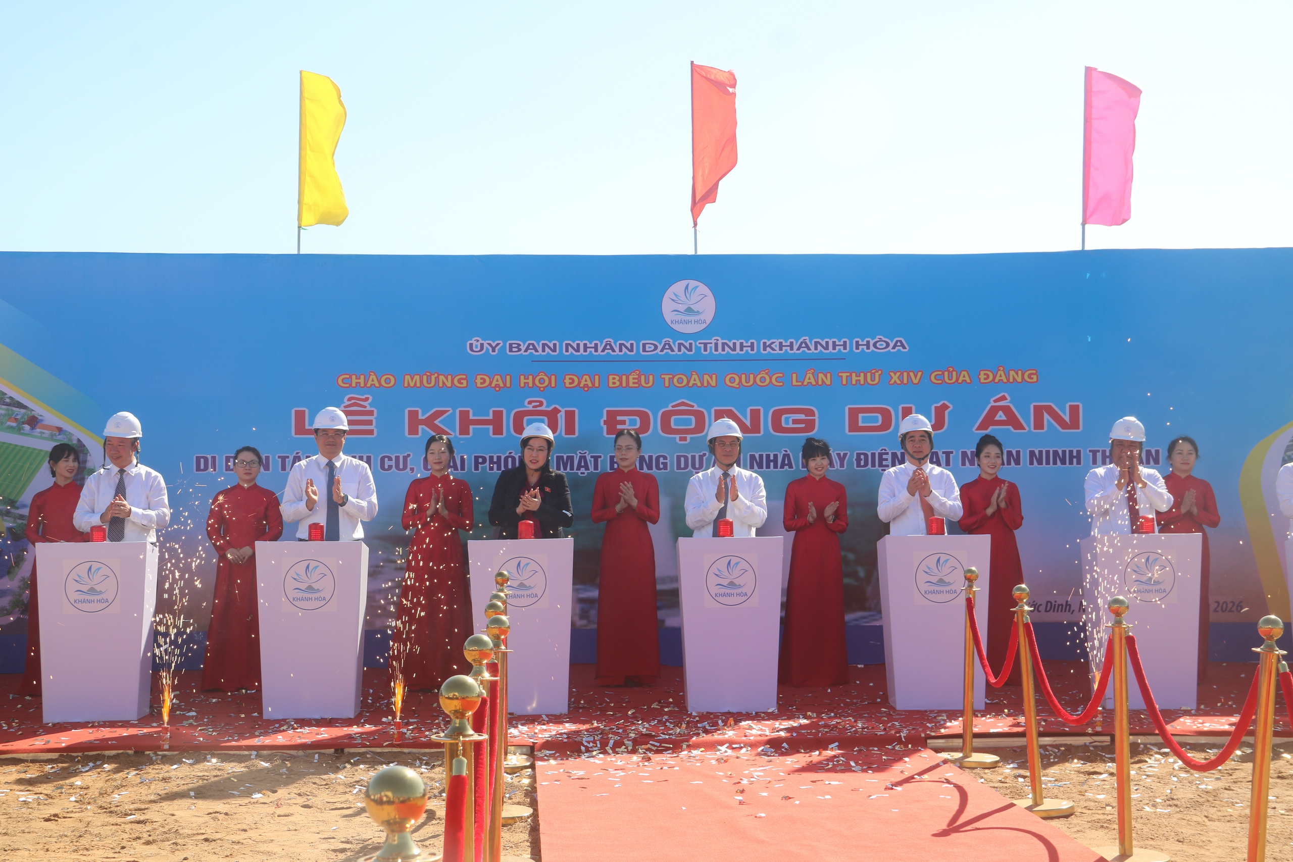 Phó Thủ tướng Bùi Thanh Sơn dự lễ khởi động dự án di dân, tái định cư Nhà máy điện hạt nhân Ninh Thuận 1 - Ảnh 2.