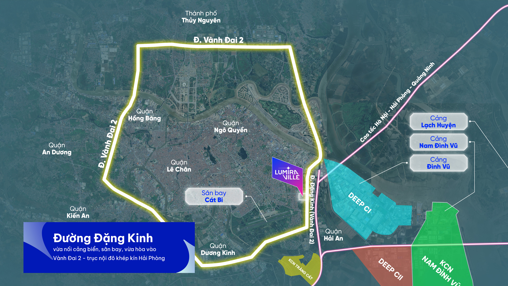 Cận cảnh 4 mặt tiền ôm trọn mọi đầu não giao thương Hải Phòng tại Lumira Ville - Ảnh 3.
