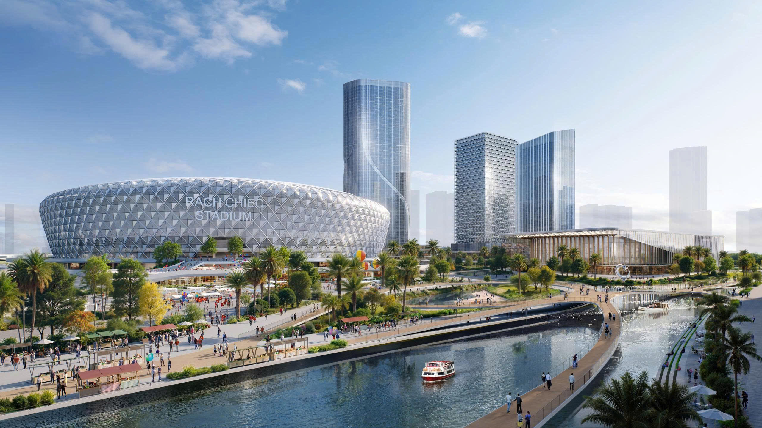 Khởi công dự án Khu liên hợp Thể dục thể thao quốc gia Rạch Chiếc 70 . 000 Chỗ ngồi - Ảnh 5.