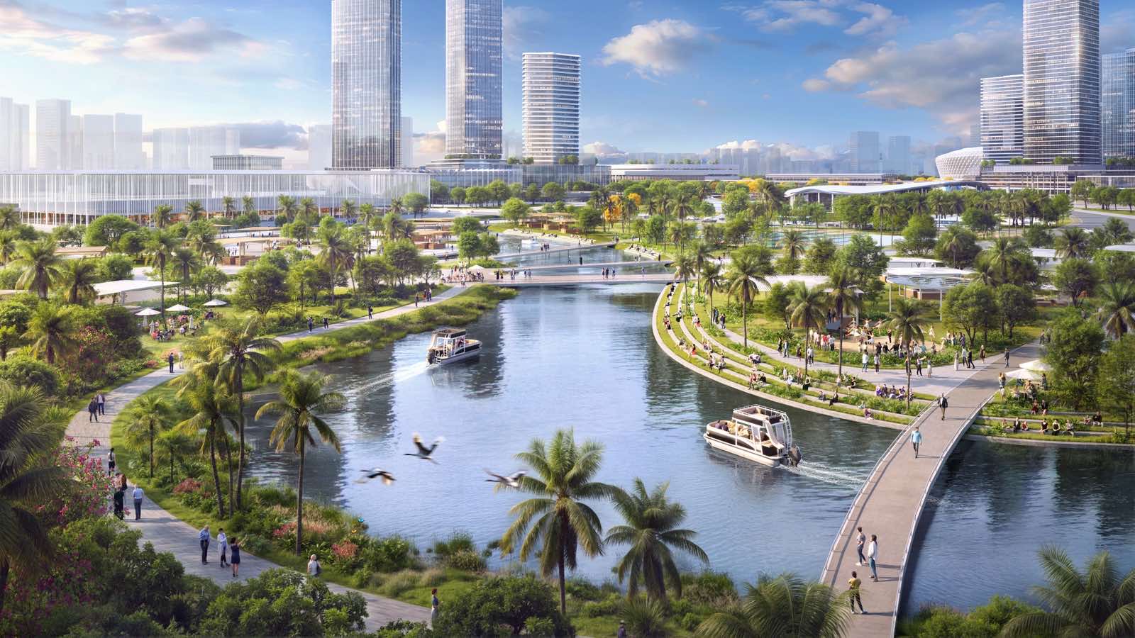 Sun Group được chọn làm nhà đầu tư thực hiện dự án Khu liên hợp Thể dục Thể thao Quốc gia Rạch Chiếc tại TP. HCM 5 Sự phát triển của các khu vực thể thao và công viện công cộng giúp người dân dễ dàng tiếp cận với các dịch vụ chăm sóc sức khỏe và giải trí, góp phần nâng cao chất lượng sống, giảm căng thẳng, cải thiện sức khỏe thể chất và tinh thần