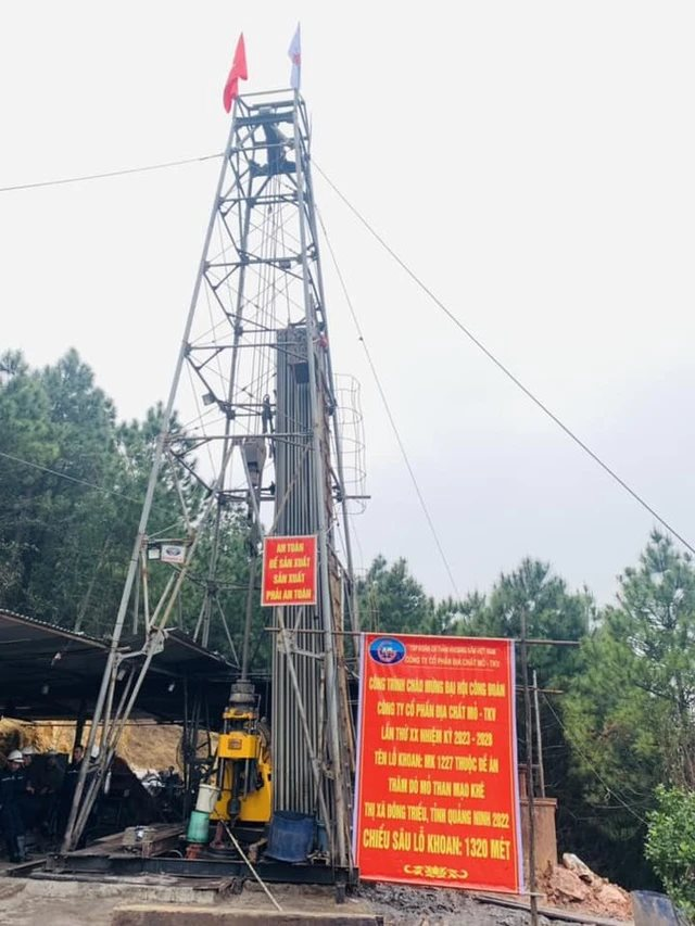 Chinh phục địa chất phức tạp, khoan sâu 1.320m vào lòng đất tìm kho báu, một doanh nghiệp trên sàn lập kỳ tích chưa từng có tại Quảng Ninh- Ảnh 3.