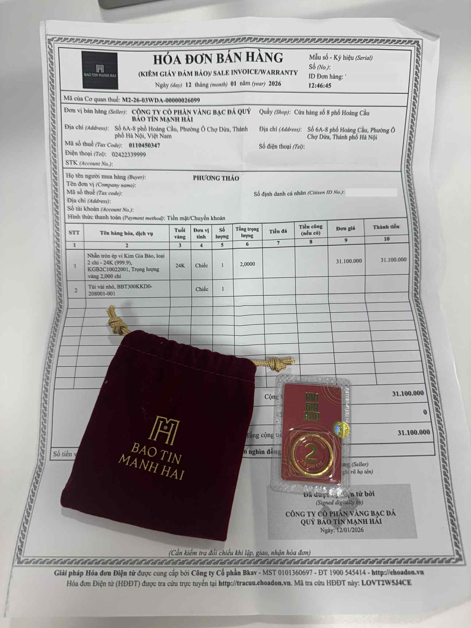 Con gái cứ có thưởng là ra thẳng tiệm vàng, 3 năm liên tiếp “mang vàng về cho bố mẹ”- Ảnh 2.