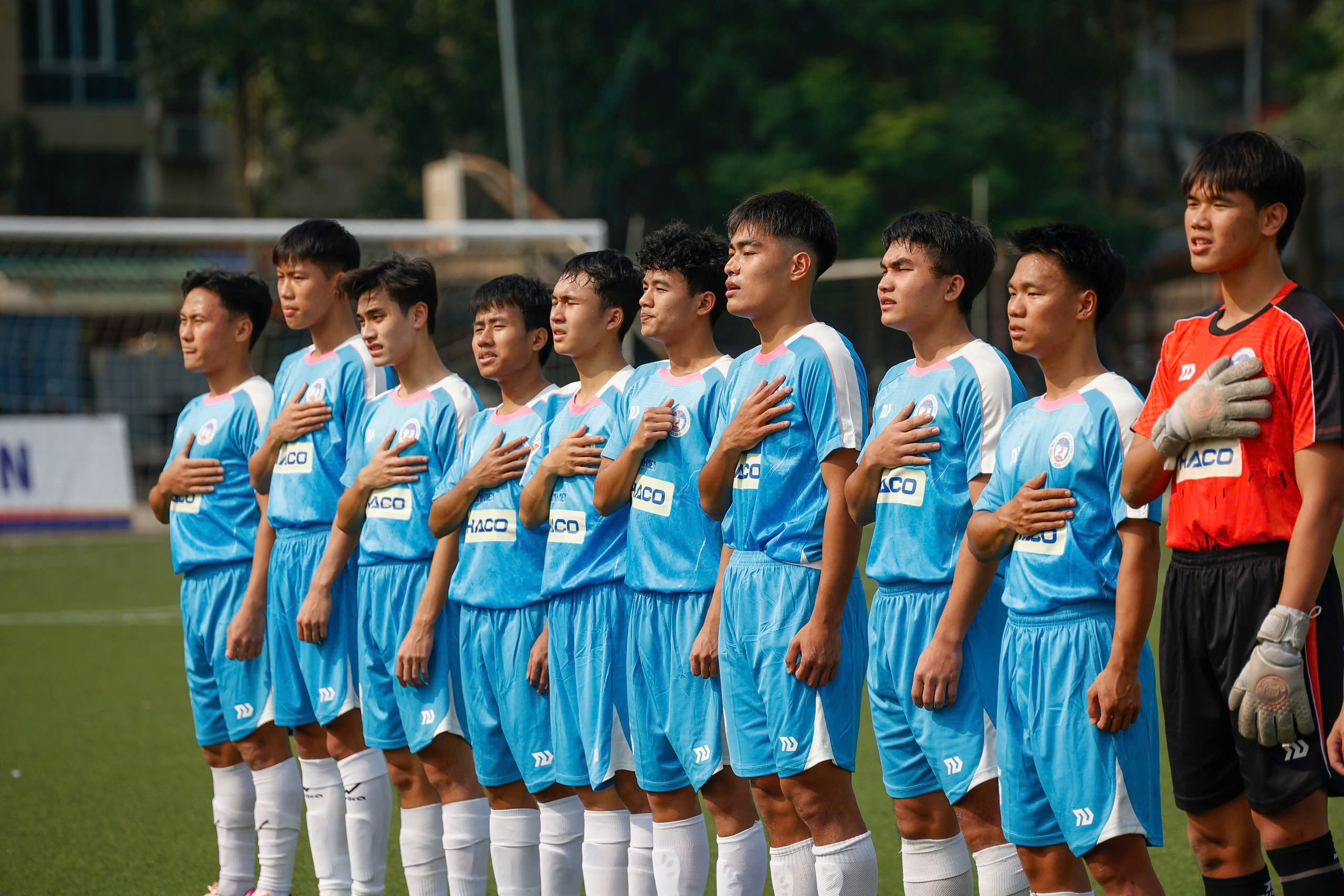 ĐH Kinh tế quốc dân: Đá phạt góc bằng cảm hứng U.23 Việt Nam và Arsenal- Ảnh 3.