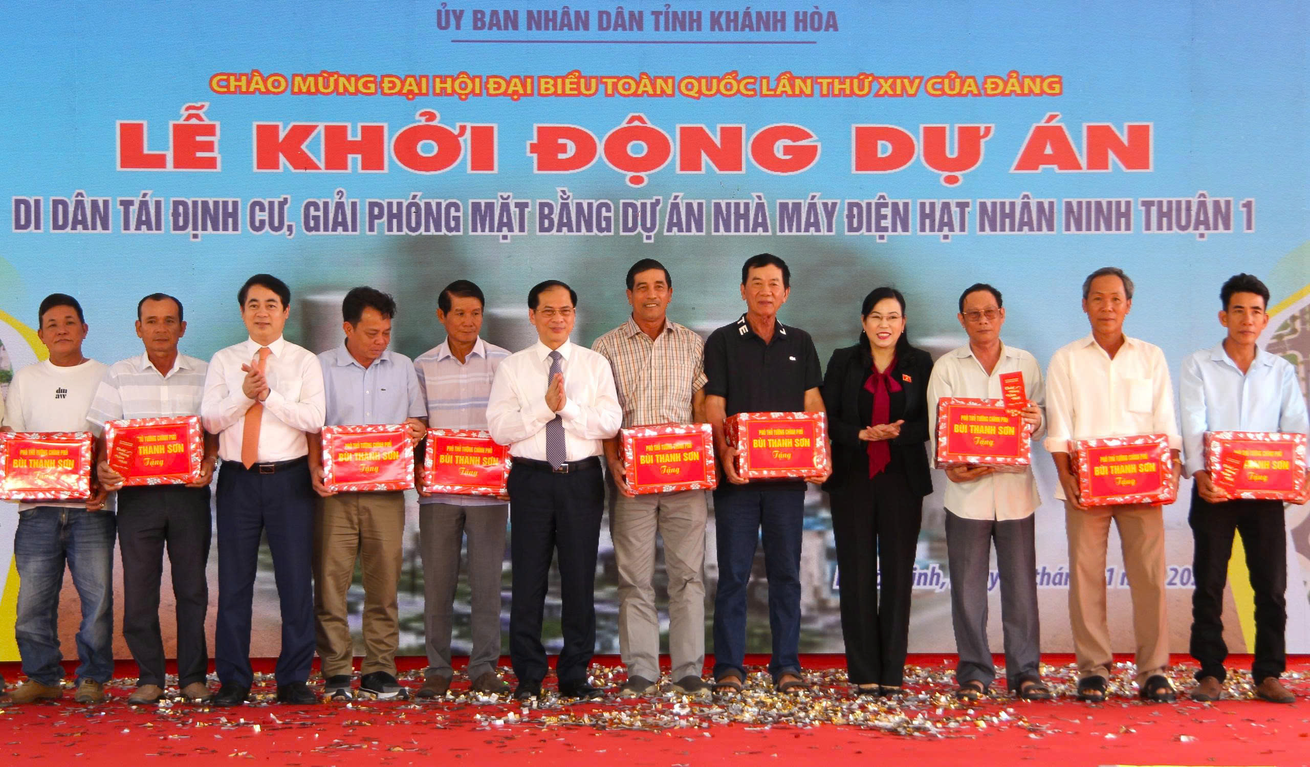 Phó thủ tướng dự lễ khởi động dự án tái định cư điện hạt nhân Ninh Thuận - Ảnh 3.