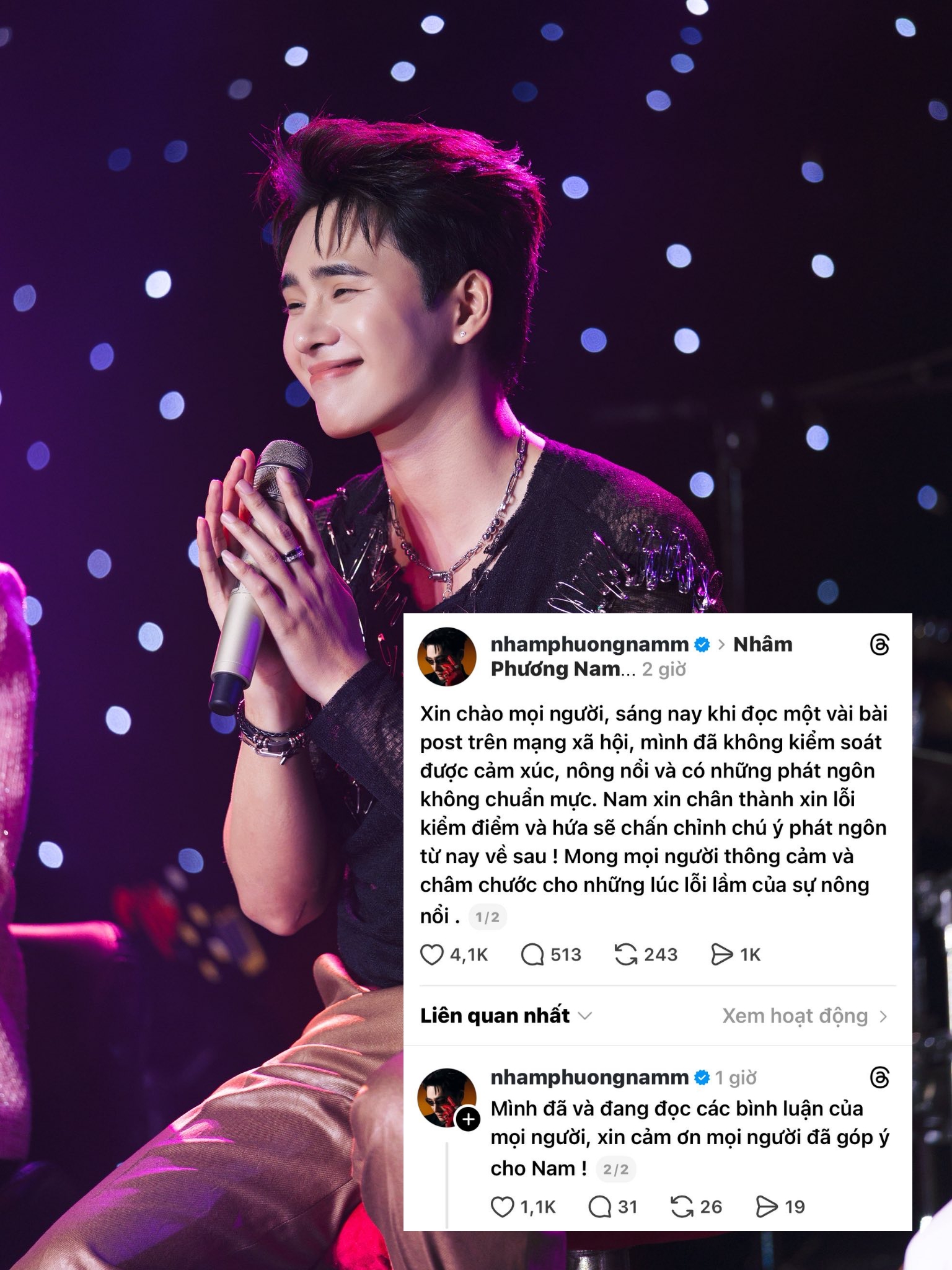 Sao nam Vbiz bị bóc comment gọi fan là “chúng nó”, cả Threads như “nổi điên”- Ảnh 3.