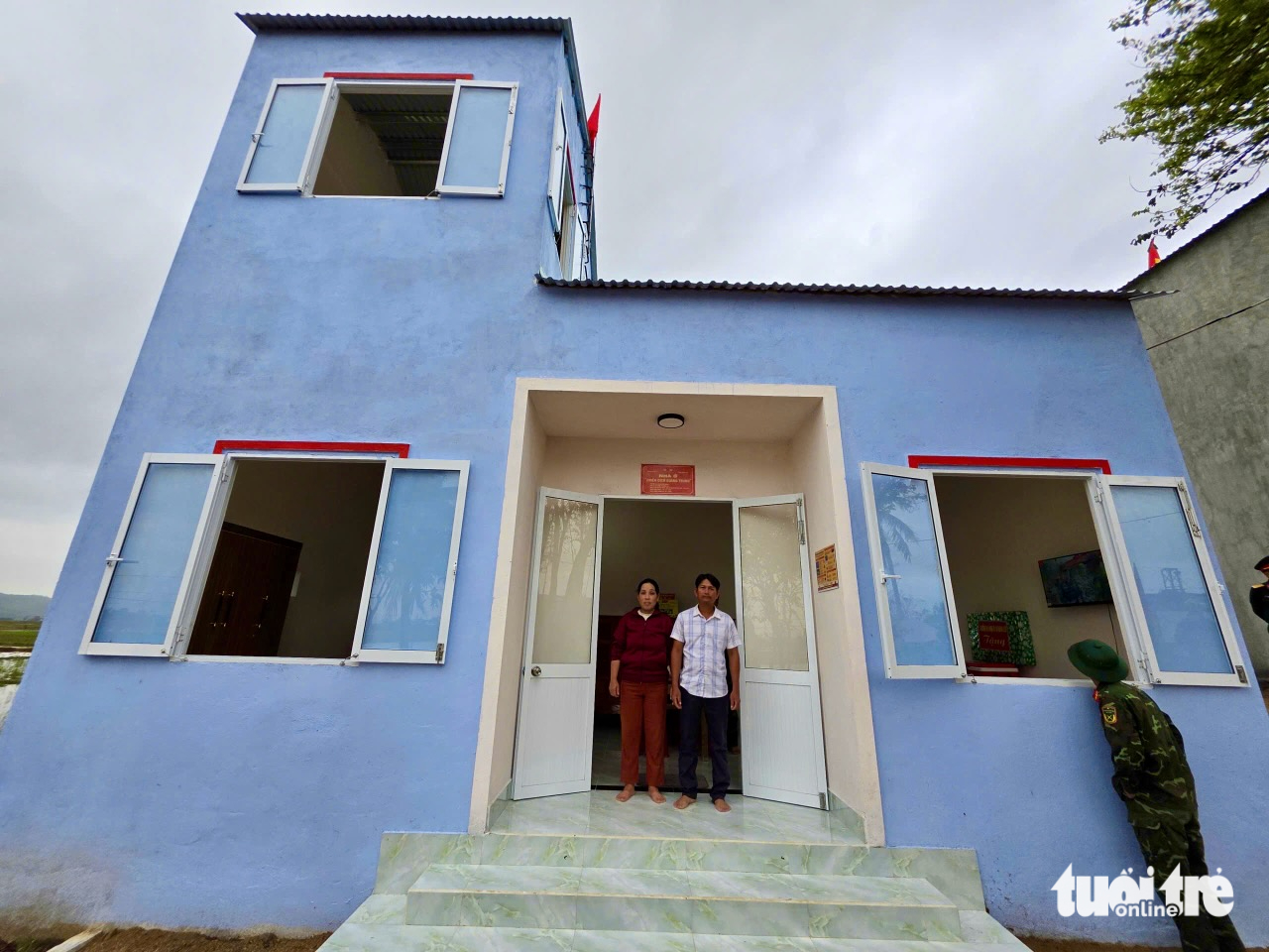 Dân an lòng khi ở trong nhà tránh lũ, bão - Ảnh 4.