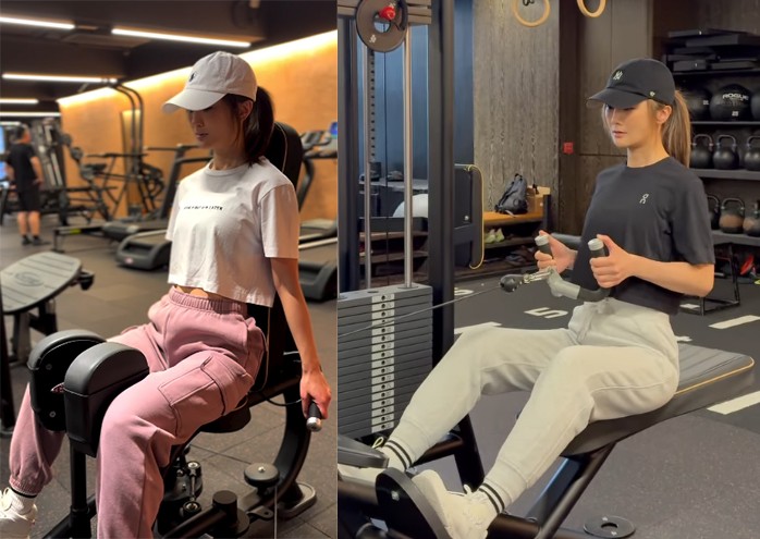 Thái Trác Nghiên chăm tập luyện cùng bạn trai PT kém 10 tuổi - 5