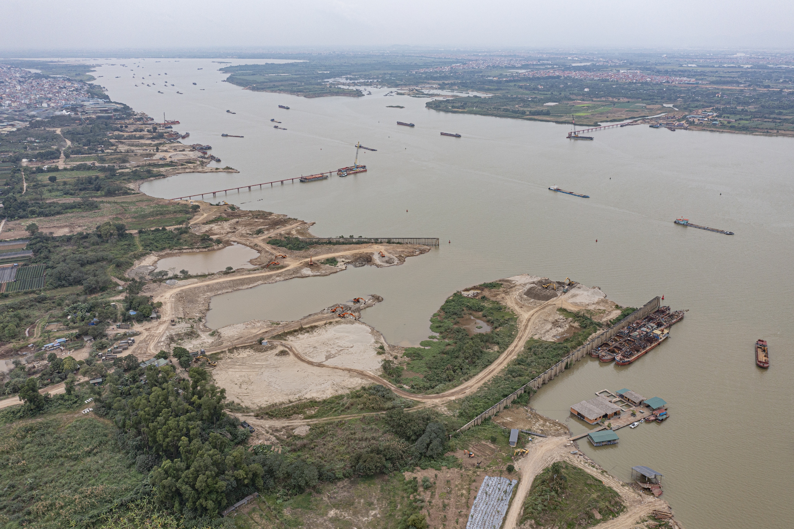 Dấu ấn hạ tầng thủ đô qua 7 dự án cầu vượt sông Hồng - Ảnh 9.