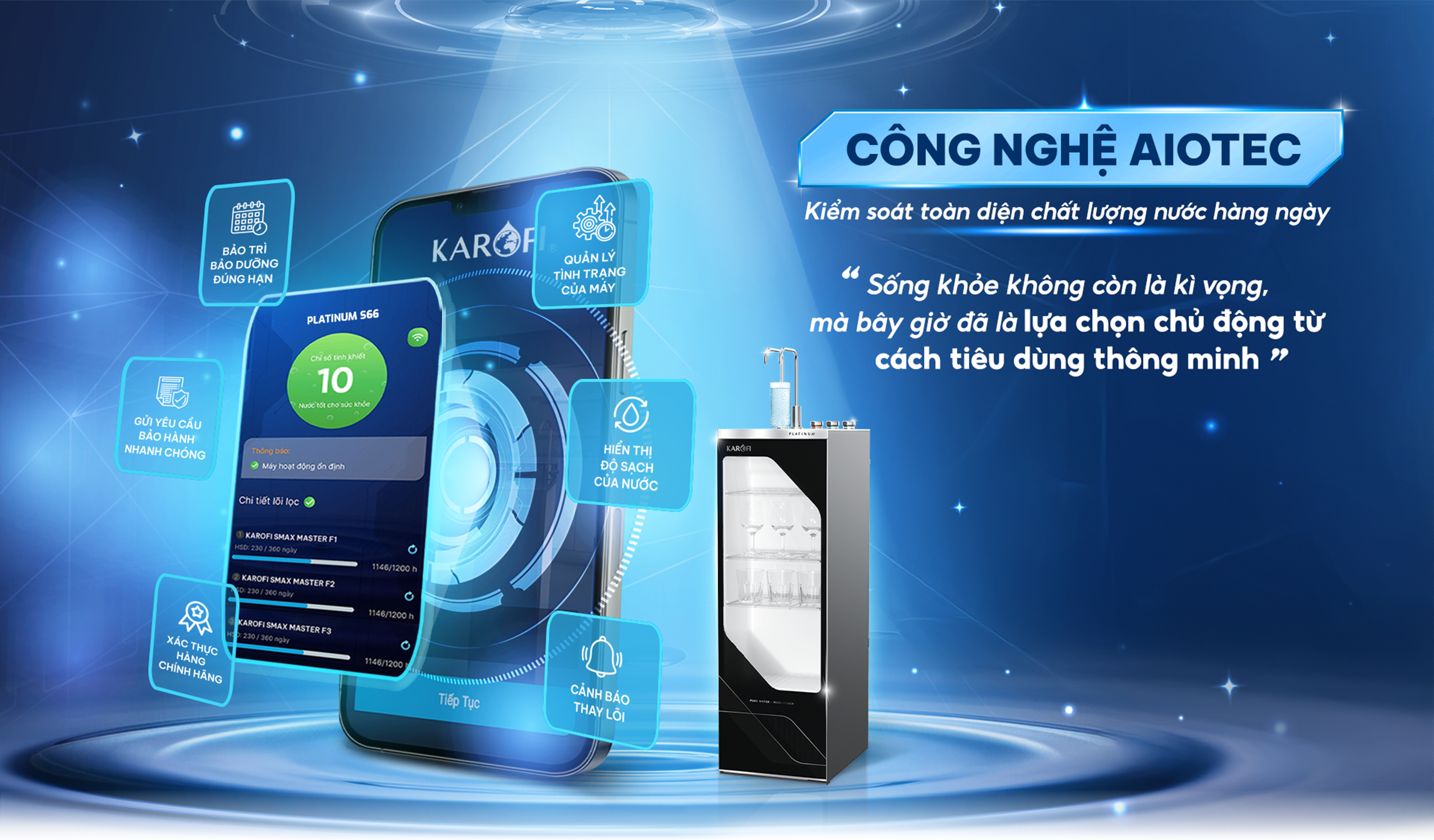 Karofi ra mắt hệ sản phẩm giải pháp nước khỏe Platinum Series - 14