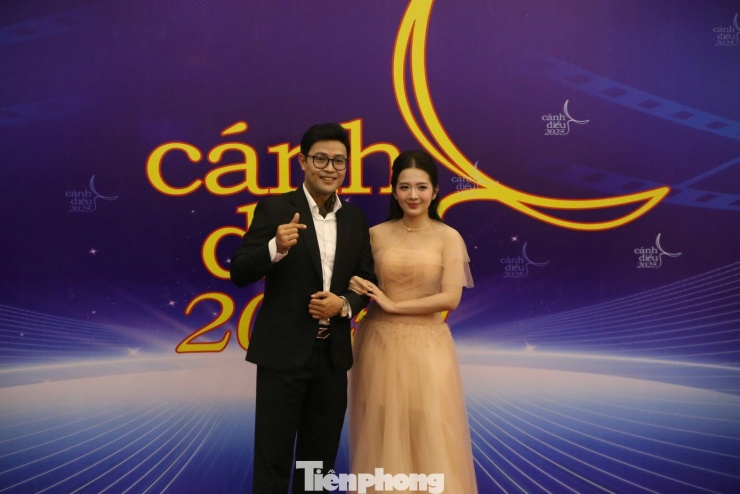 Diễn viên Thái Sơn và Nguyễn Hoàng Ngọc Huyền.