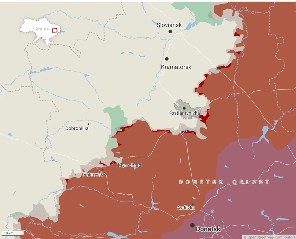 Điểm yếu có thể làm Ukraine mất chốt chặn chiến lược tới vành đai pháo đài - 2