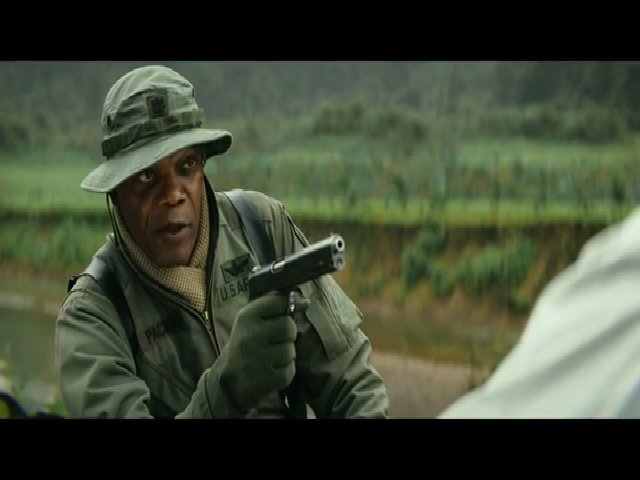 Samuel L. Jackson trong 'Kong: Skull Island'