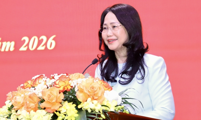 Thứ trưởng Văn hóa Thể thao và Du lịch Lâm Thị Phương Thanh. Ảnh: Bộ VHTTDL