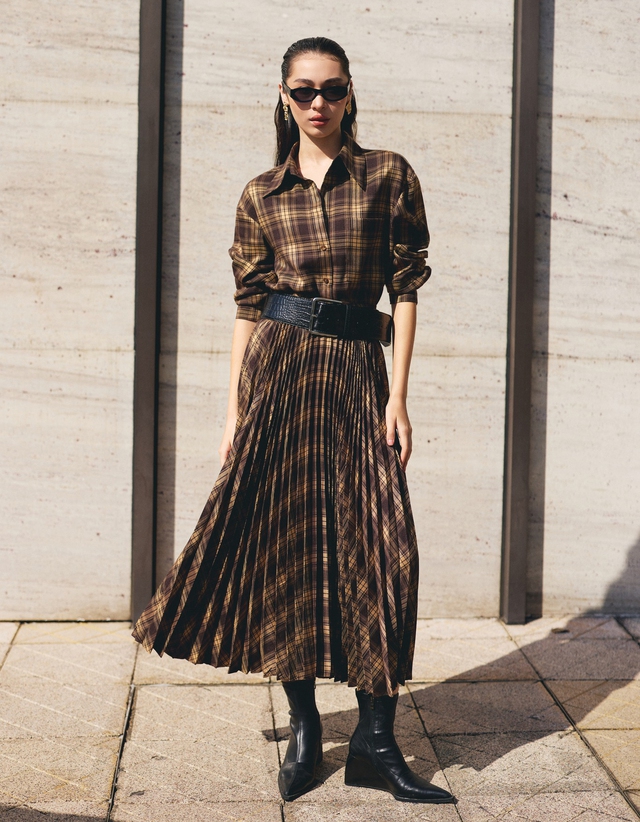 Diện mạo mới của chân váy dáng dài- Ảnh 4.